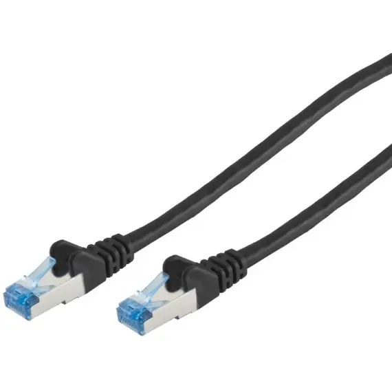 Kabëll Patchkabel Cat6A Rj45  Sftp Pimf  2M,  Zezë