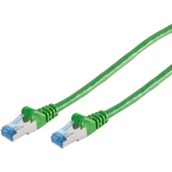 Kabëll Patchkabel Cat6A Rj45  Sftp Pimf  3M,  Gjelbërt"
