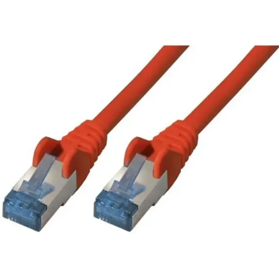 Kabëll Patchkabel Cat A6A Rj45  Sftp Pimf  0, 5M,  Kuqe
