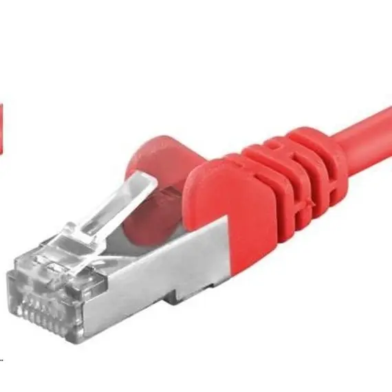 Kabëll Patchkabel Cat6A Rj45  Sftp Pimf  2M,  Kuqe