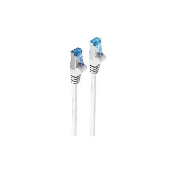 Kabëll Patchkabel Cat6A Rj45  Sftp Pimf  0, 25M,  Bardhë