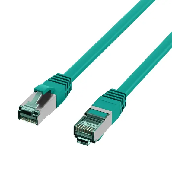 Kabell Patchkabel Cat6A Rj45  Sftp Pimf  1M,  Gjelbert, 3 image