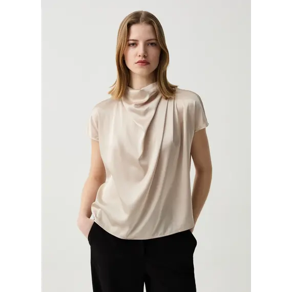 Bluze per femra, Madhësia: 36, Ngjyra: Bezhë