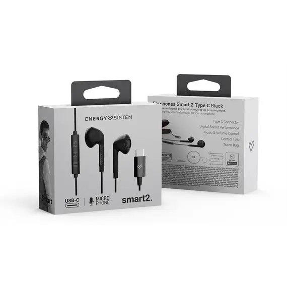 Degjuese Energy Sistem Smart 2 Type C With Mikrofon ,Zeze, 4 image
