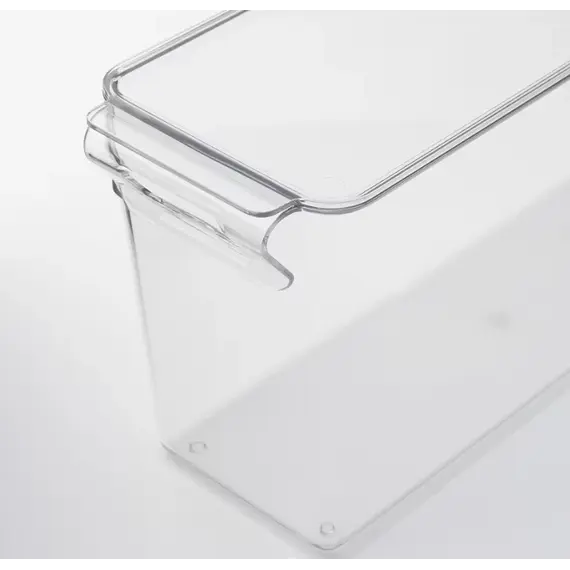 IKEA KLIPPKAKTUS Kuti ruajtjeje transparente për frigorifer 32x10x15, 4 image