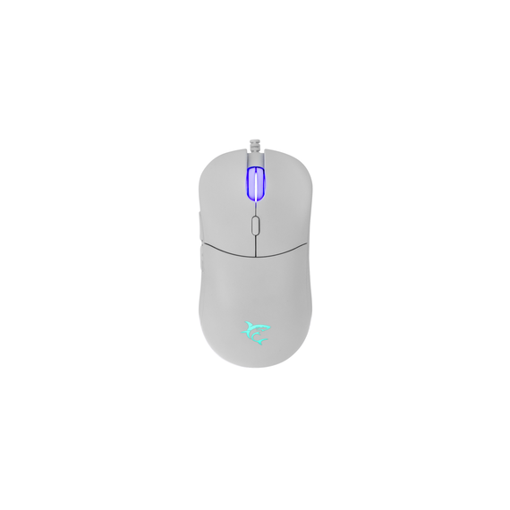 Maus Gaming White Shark Gm 5010 Warlock Rgb,  Bardhë