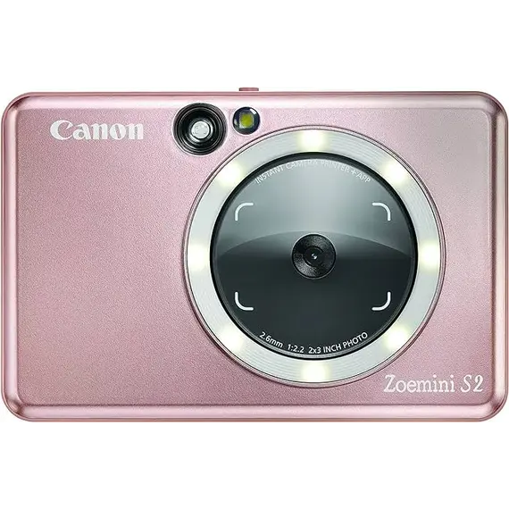 Foto Aparat Canon S2,  2 In 1 Camera , Photo Printer, 50 Sec, 314 X 600 Dpi,  Pink, Ngjyra: Rozë