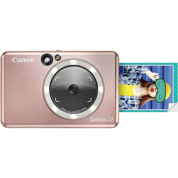 Fotoaparat Canon S2,  2 In 1 Camera , Photo Printer, 50 Sec, 314 X 600 Dpi,  Pink 3