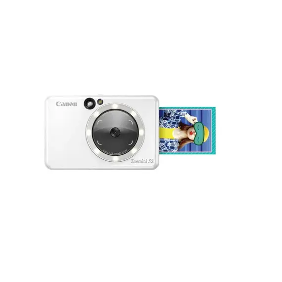Fotoaparat Canon S2,  2 In 1 Camera , Photo Printer, 50 Sec, 314 X 600 Dpi,  Bardhe, Ngjyra: Bardhë, 4 image