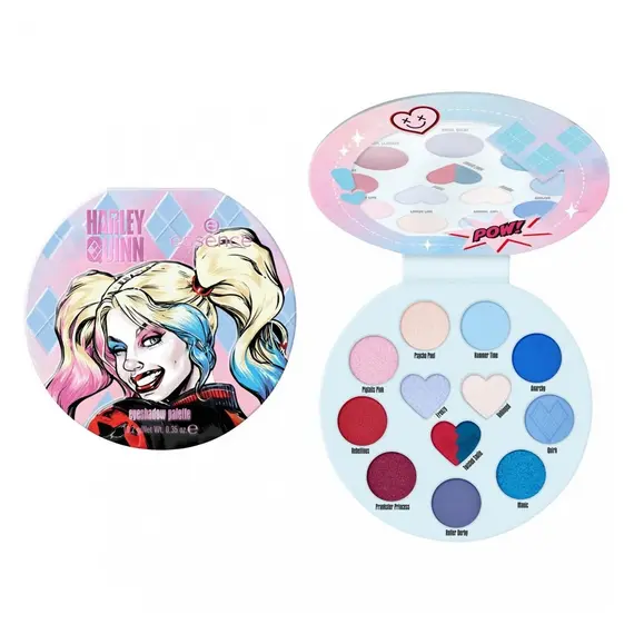 essence Harley Quinn eyeshadow palette 02