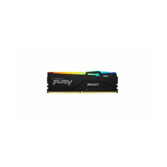 Ram për Kompjuter Kingston FURY Beast RGB 16GB DDR5 5200MHz CL36 KF552C36BBEA-16