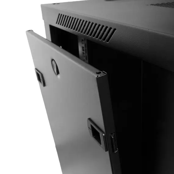 Kabinet (Rack mount) SPACER 19" 9U SPCW-9U-450-BK-03 / Black , 4 image