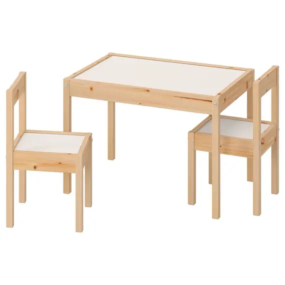 IKEA LATT Tavolinë + 2 karrige për fëmijë, 5 image