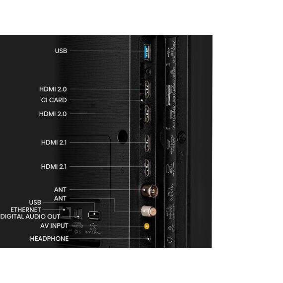 Televizor Hisense 100" 100U7KQ Mini-LED Smart TV , 7 image