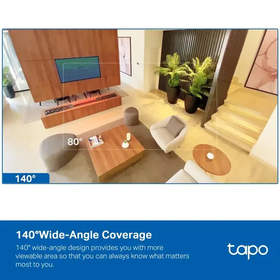 Kamerë E Brendshme Ai Home Security Wi-Fi Camera Tapo C125 , 4 image