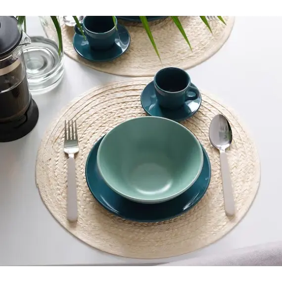 IKEA FARGKLAR Pjata set 4c 16cm / turkez, 4 image