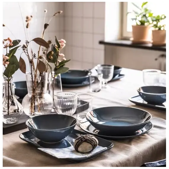 IKEA FARGKLAR Pjata set 4c 26cm / gjelbërt, Ngjyra: Gjelbërt, 4 image