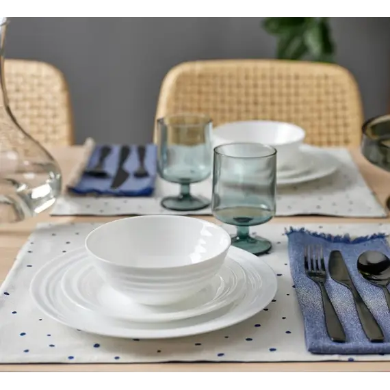 IKEA FAVORISERA Pjata set 12c 31cm / bardhë, 4 image