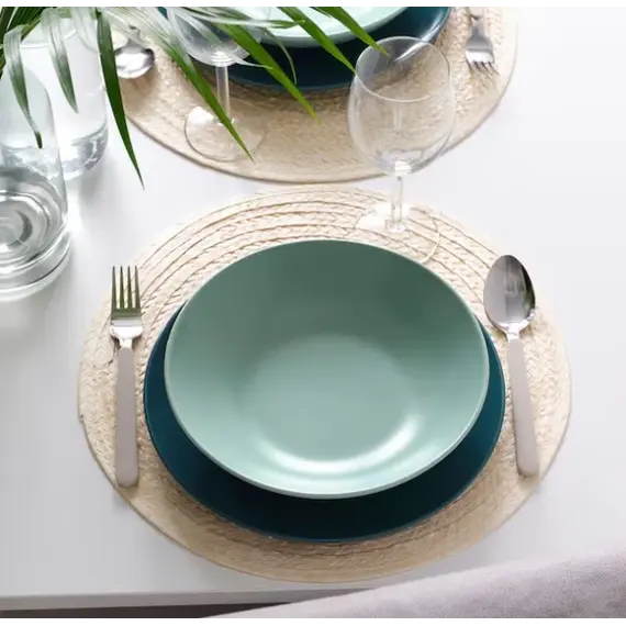 IKEA FARGKLAR Pjata set 4c 23cm / turkez, Ngjyra: Turkez, 3 image