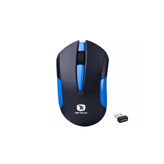 Maus Serioux Drago300 Wr Usb Optical,  Zezë ,Kaltërt, Ngjyra: Kaltërt