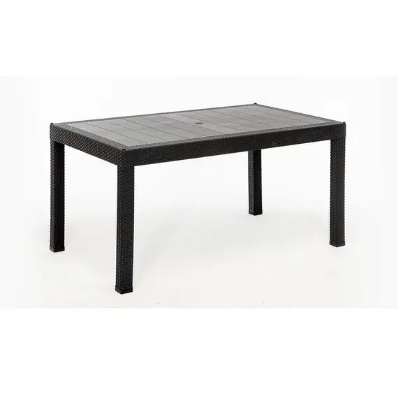 Rattan Tavolinë kopshti 90x150