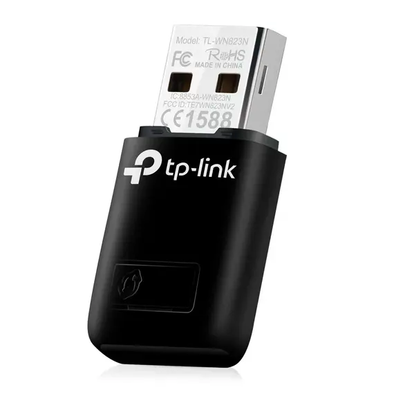 Usb Wireless TP-LINK  mini  TL-WN823N 300 Mbps Wi-Fi dongle USB A 300 Mbps, 9 image