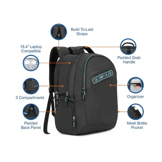 Çante network,black, 2 image