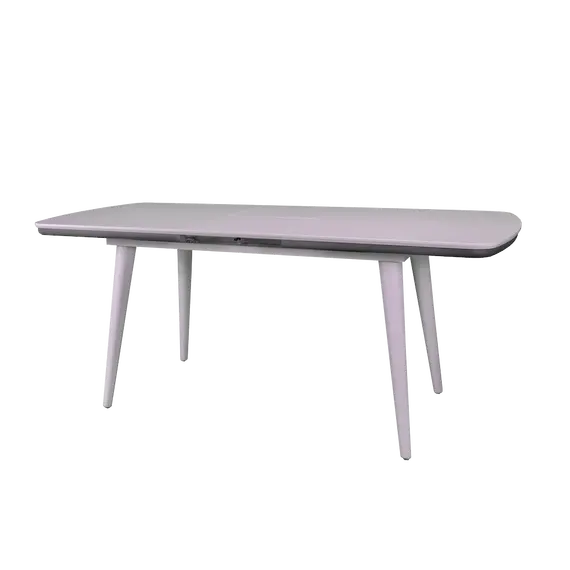 Tavoline buke, 151x87, mdf, bardhe, 4 image