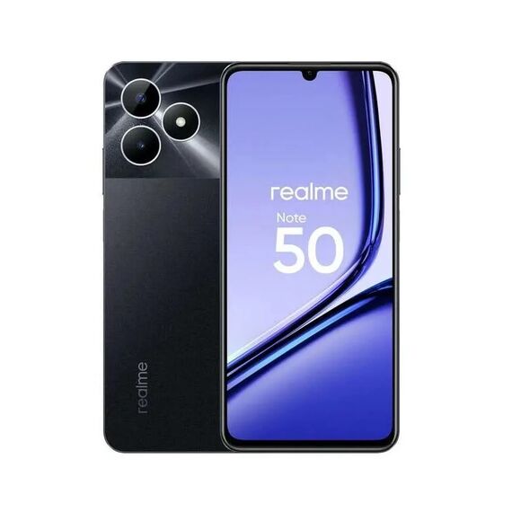 Telefon realme Note 50 RMX3834 3/64GB,e zezë