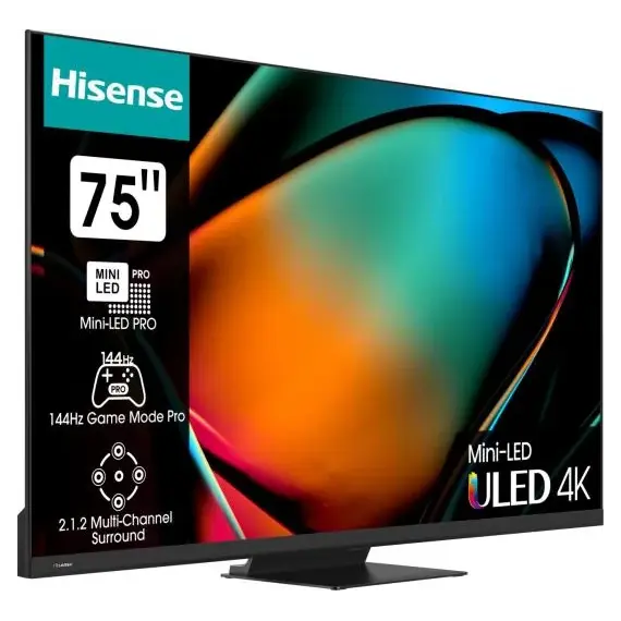 Televizor Hisense 75"75U8KQ Mini-LED 4K UHD Smart TV, 3 image