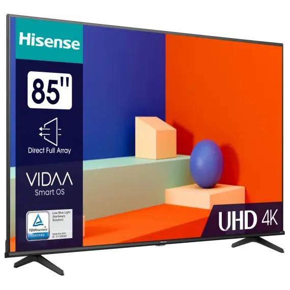 Televizor Hisense 85'' 85A6K LED 4K UHD Smart TV, 3 image