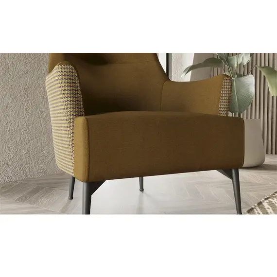 Fotele Linen, verdhe, ful, 3 image