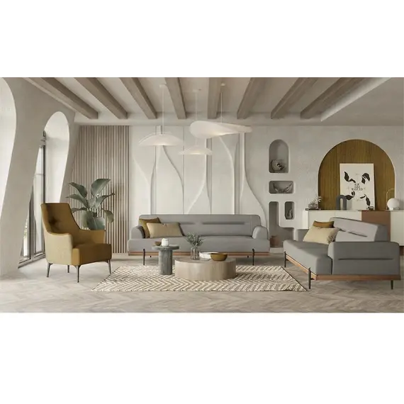 Fotele Linen, verdhe, ful, 6 image
