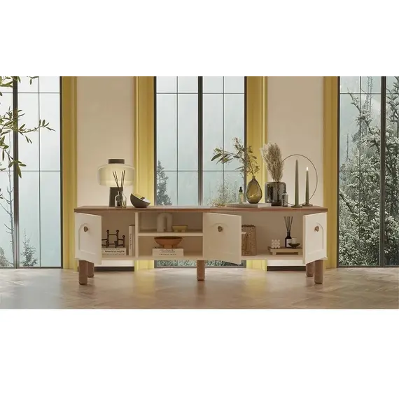 Tv Komode Bohem, taupe, kafe, 2 image