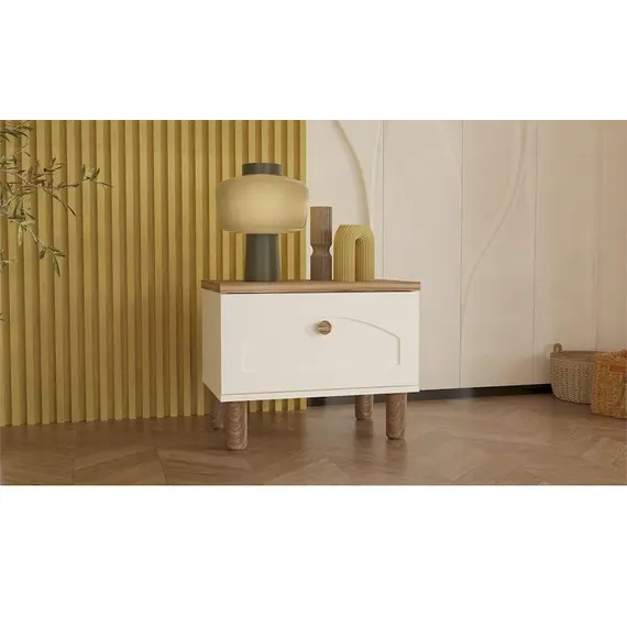 Komodine e nates Bohem, taupe, kafe, 3 image