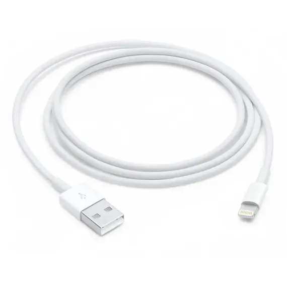 Kabëll Telefoni Apple  Lehtëning To Usb Cable  1 M ,  Bardhë"