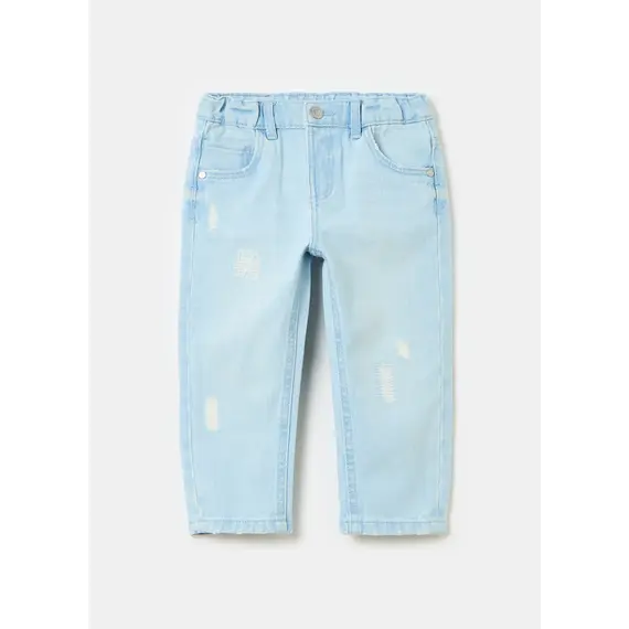Pantollona per bebe, Madhësia: 18-24 muaj, Ngjyra: Kaltërt hapur