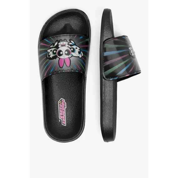 Papuqe per vajza Powerpuf Girls, Madhësia: 33, Ngjyra: Zezë, 4 image