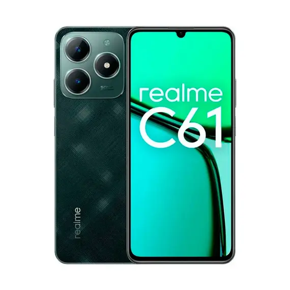 Telefon realme C61 RMX3939 6/256GB,e gjelbërt mbyllur