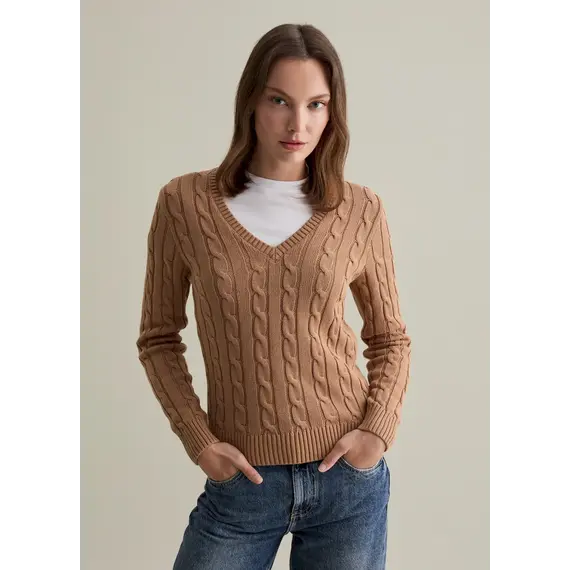 Xhemper per femra, Madhësia: XL, Ngjyra: Bezhë