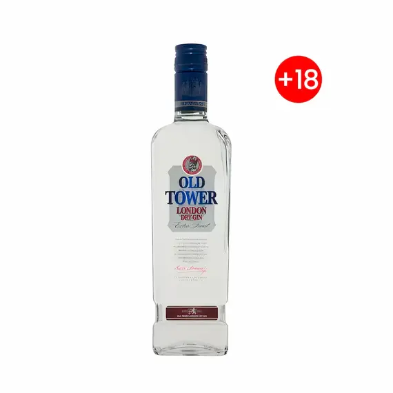 Old Tower London Dry Gin 37.55 0.7L