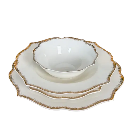 Set pjata 24 copë / bardhë