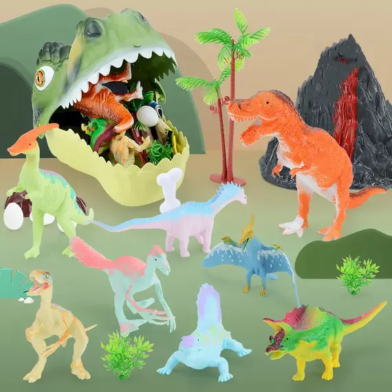 Lodër argëtuese Kokë dinosauri, 3 image