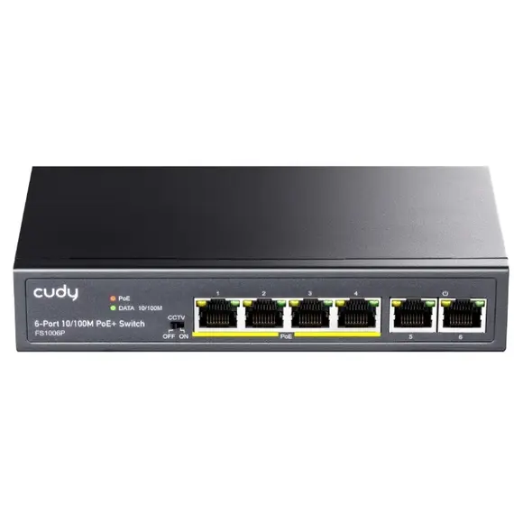 Switch Cudy Fs1006P Poe, 6Port