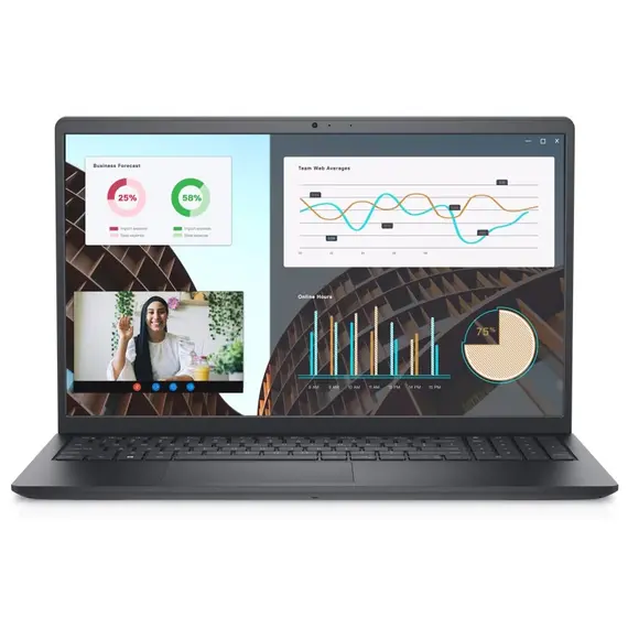 Laptop DELL 3530 15.6" i5-1334U, 16GB RAM,  512GB,  120Hz SSD Intel Iris Xe