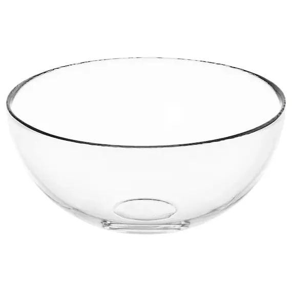 IKEA BLANDA Pjatë qelqi për servim, xhami i pastër, 20 cm"