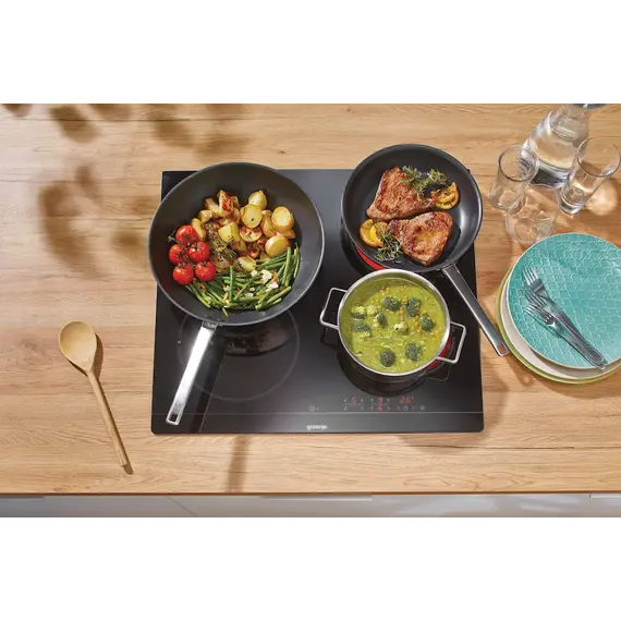 Set Furre montuese BO6735E02BK + Pllake montuese ECT641BSC Gorenje, 12 image