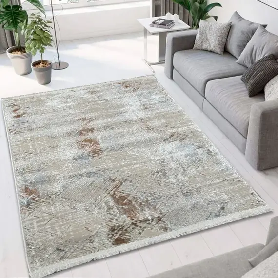 "Tepih 160x230 Krem,Kaltërt Ibiza GO-T2529GN", Madhesia New: 160*230