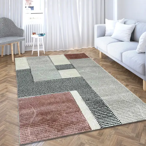 "Tepih 160x230 Krem/Roze Milano GO-0722A 8S1-23", Madhesia New: 160*230