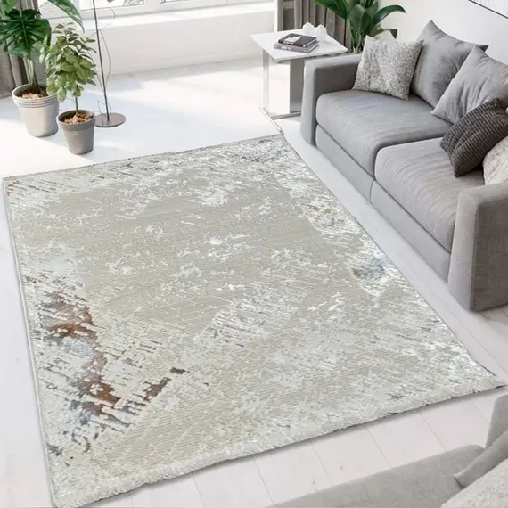"Tepih 160x230 Krem,Kaltërt Ibiza GO-T2519GN", Madhesia New: 160*230